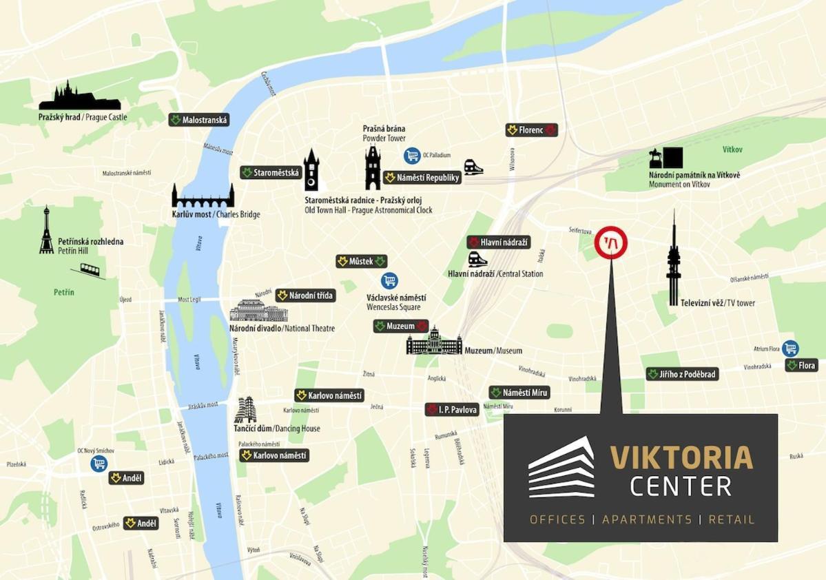 Viktoria With Garage & Balcony Apartmán